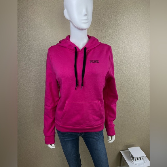 Like New PINK VS Perfect Pullover Hoodie Sweatshirt $50 - Picture 2 of 9